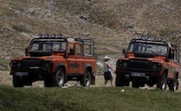 gay Land-Rover-Tour in Taurusgebirge - Pause in der Berg-Einsamkeit