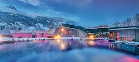 gay ski-Gastein - Alpentherme Hofgastein, Saunabereich mit Thermalsee gay ski-Gastein - Alpentherme Hofgastein, Saunabereich mit Thermalsee